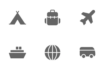 Viajar Paquete de Iconos