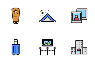Viajar Paquete de Iconos