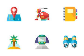 Viajar Paquete de Iconos