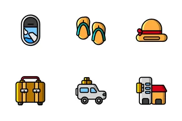 Viajar Paquete de Iconos