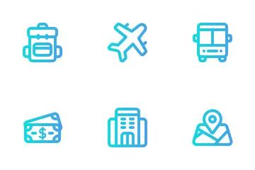 Viajar Paquete de Iconos