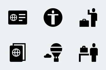 Viajar Paquete de Iconos