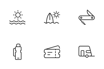 Viajar Paquete de Iconos