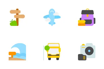 Viajar Paquete de Iconos