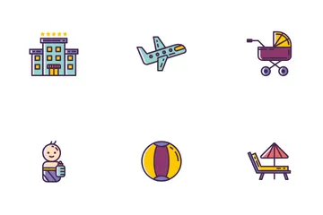 Viajar Paquete de Iconos
