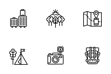 Viajar Paquete de Iconos