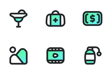 Viajar Paquete de Iconos