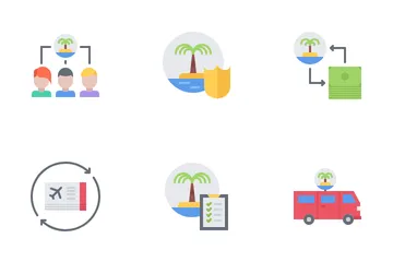 Viajar Paquete de Iconos