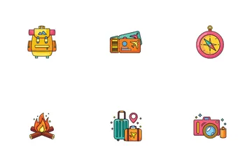 Viajar Paquete de Iconos