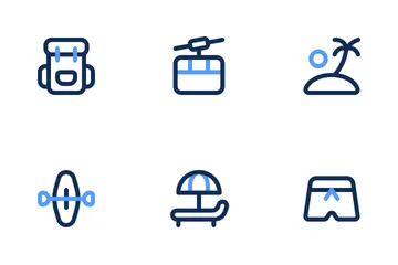 Viajar Paquete de Iconos