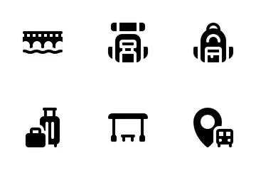 Viajar Paquete de Iconos