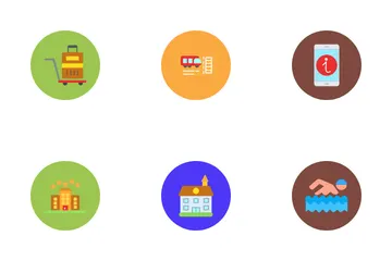 Viaje y Turismo Icon Pack