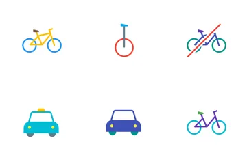 Vibrancie Transportation Icon Pack