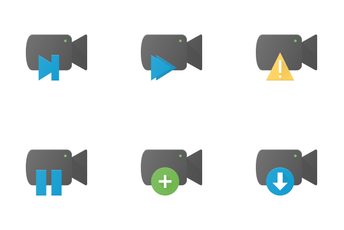 Video Actions & Files Icon Pack