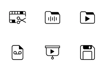 Video And Audio Icon Pack