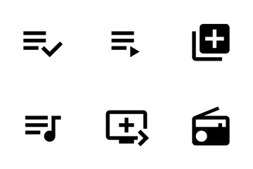 Video And Audio Icon Pack