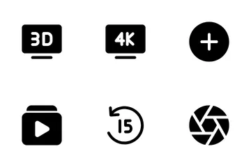 Video And Movie Icon Pack