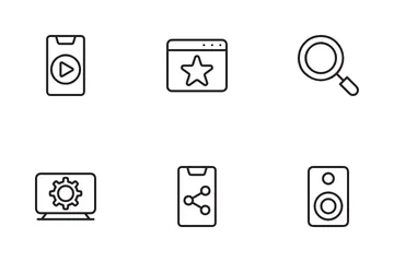 Video Blog Icon Pack