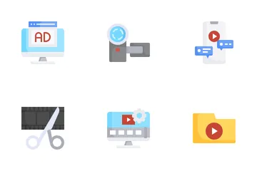 Video Blog Icon Pack