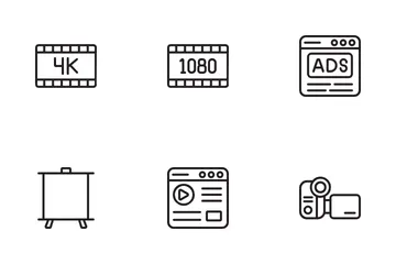 Video Blog Icon Pack