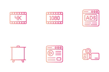 Video Blog Icon Pack