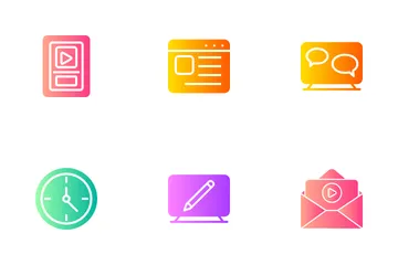 Video Blog Icon Pack