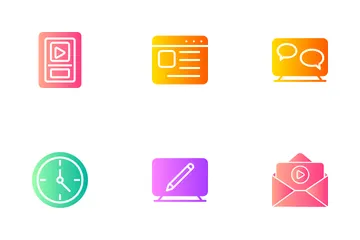 Video Blog Icon Pack