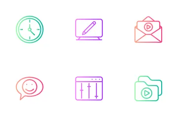 Video Blog Icon Pack