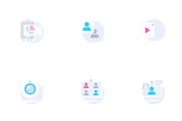 Video Conference Icon Pack