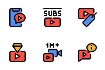 Video de Youtube Icon Pack