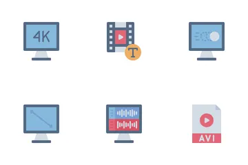 Video Editing Icon Pack