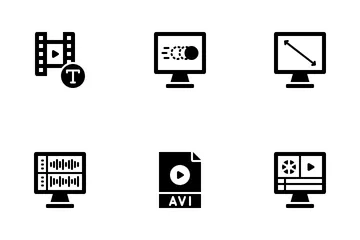 Video Editing Icon Pack