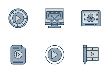 Video Editing Icon Pack