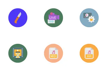 Video Editing Icon Pack