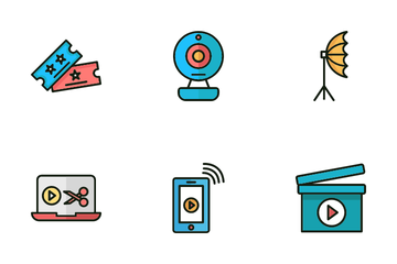 Video Equipment Icon Pack