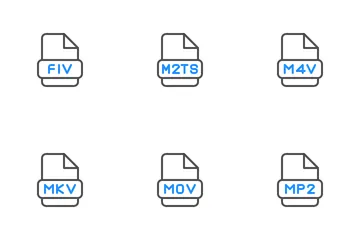 Video File Icon Pack