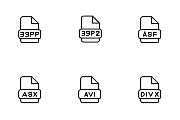 Video Files Icon Pack