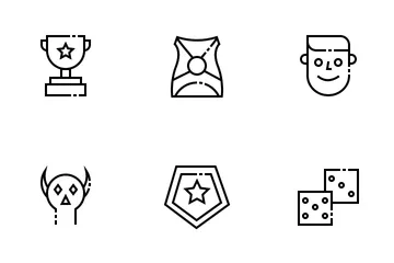 Video Game Element Icon Pack