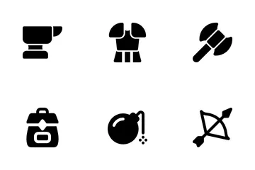 Video Game Elements Icon Pack