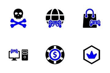 Video Game Elements Icon Pack
