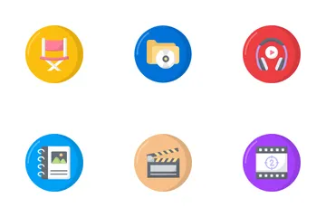 Video Marketing And Production Icon Pack