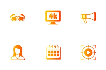 Video Marketing And Production Icon Pack