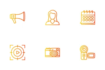 Video Marketing And Production Icon Pack