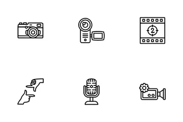 Video Marketing And Production Icon Pack