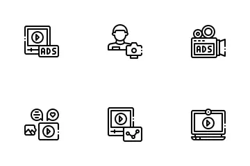 Video Marketing Icon Pack