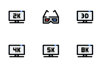 Video & Media Icon Pack