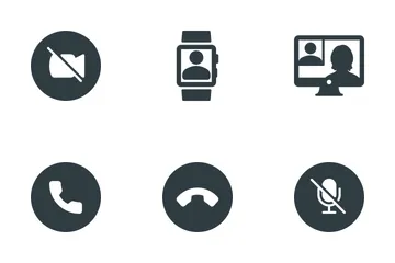 Video Meeting Icon Pack