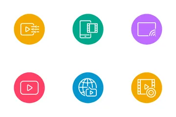 Video Play Icon Pack