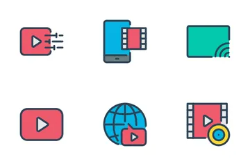 Video Play Icon Pack