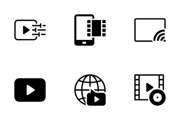 Video Play Icon Pack